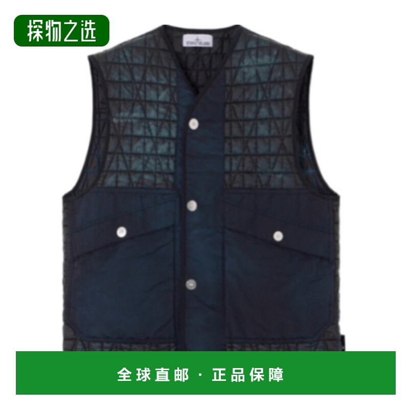 香港直邮Stone Island 绗缝背心 K2S15G100009S00R2
