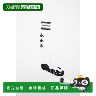 涤纶 自营欧洲直邮Acne 白色尼龙 SS25男士 氨纶袜子 Studios