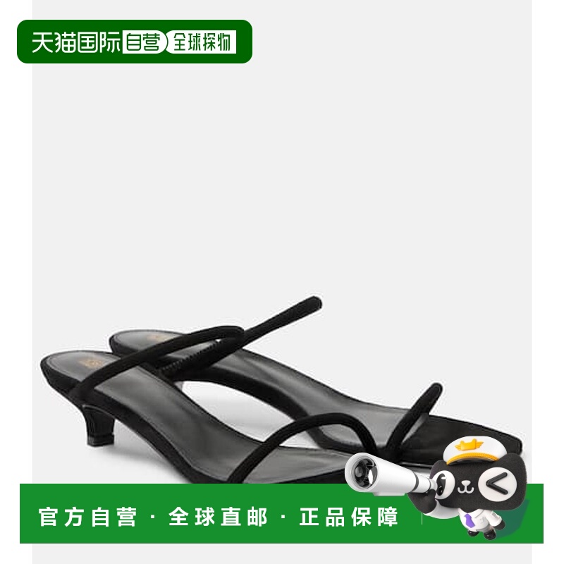 1h可退 香港直邮TOTÊME 女士 Minimalist 35 绒面革凉鞋