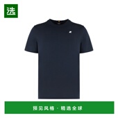 WAY SS2024 男士 香港直邮K T恤 K4125EWK89 蓝色 短袖