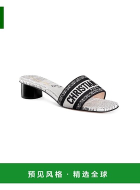 1h可退 欧洲直邮DIOR 迪奥 25秋冬 KCQ902NET_S19W 女士 拖鞋女鞋