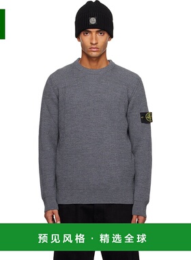 1h可退 香港直邮Stone Island 石头岛 男士 灰色 5100053 Full Ri