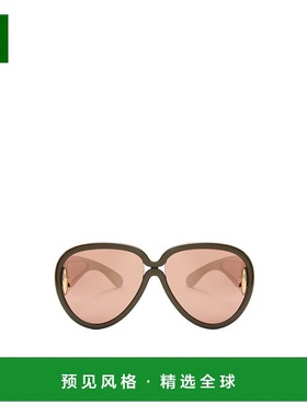香港直邮Loewe Pilot Mask椭圆形太阳镜 GSUNMASX01