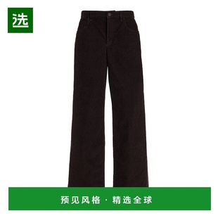 香港直邮The Row 女士 Egglita 灯芯绒高腰直筒牛仔裤