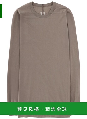 香港直邮RICK OWENS 男士T恤 RU01F2266JA34 SS2026 灰色 LEVEL L