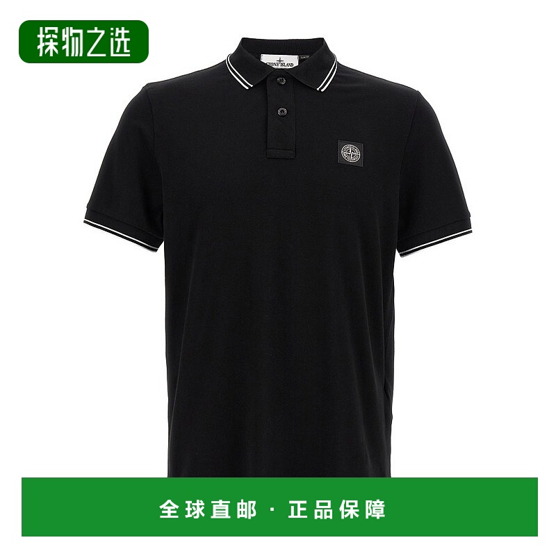 香港直邮Stone Island 石头岛 男士 Logo 贴片 Polo 衫 K2S152200