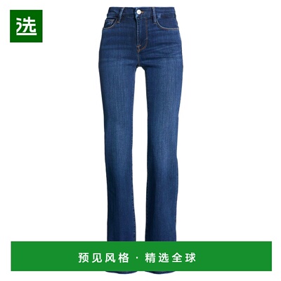 1h可退 香港直邮Frame Denim 女士 牛仔长裤 blue蓝色 舒适时尚