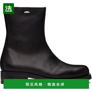 1h可退 香港直邮Our Legacy 男士 黑色 Camion 踝靴 COCBB男靴