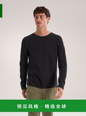 1h可退 欧洲直邮ARCTERYX 男士Hallam美丽诺羊毛圆领上衣