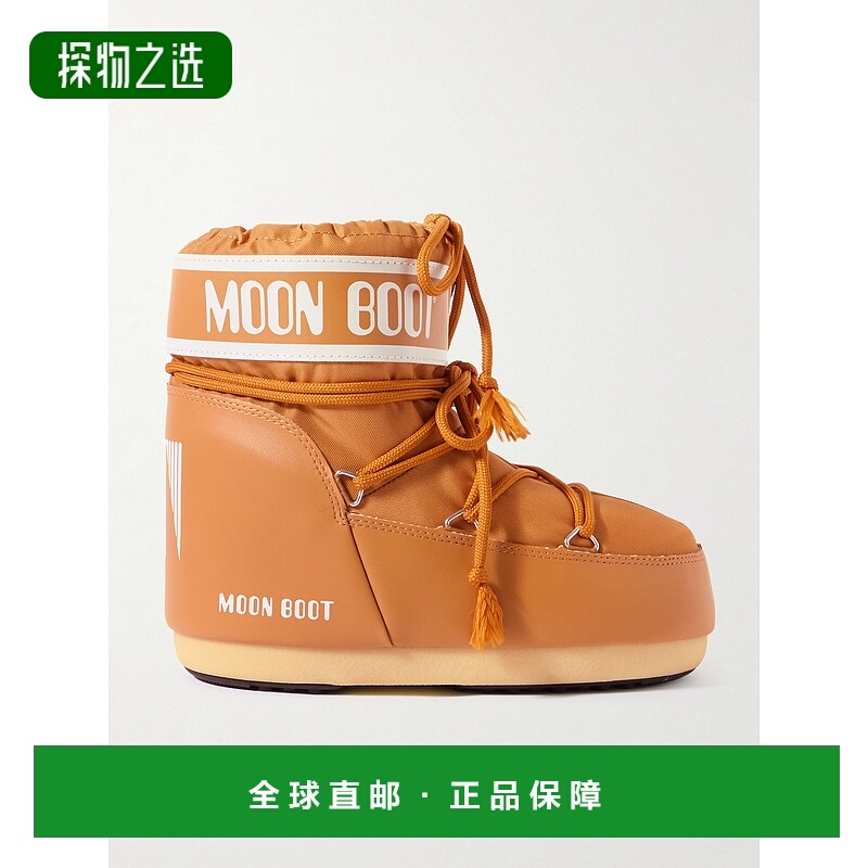 香港直邮moon boot 月亮靴 女士 Icon shell 低帮雪地靴 80D14093