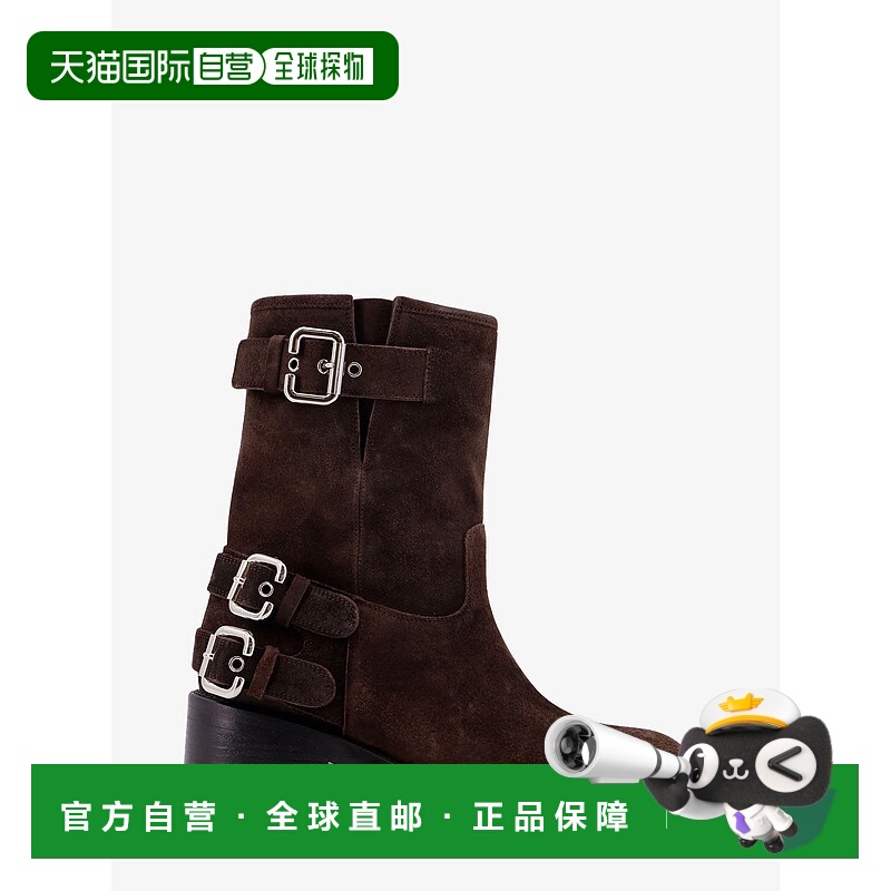 香港直邮Chloe 蔻依 女士 Dakota 绒面革短靴 CH25W12FPX28E