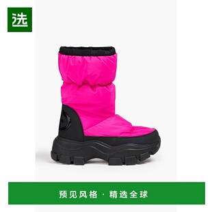 1h可退 香港直邮GOLDBERGH 女士 Power shell 绗缝金属感雪地靴 G