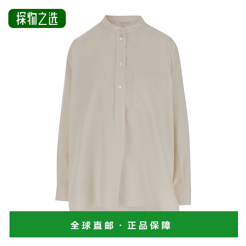 香港直邮The Row 长袖衬衫 8711W3696真丝