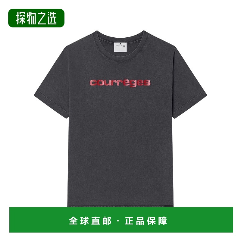 香港直邮Courreges 短袖T恤 125JTS008JS0109