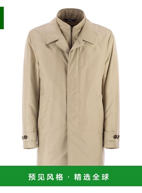 香港直邮FAY 男士夹克 NAM62510160AXXC003 AW2025 卡其色 Coat