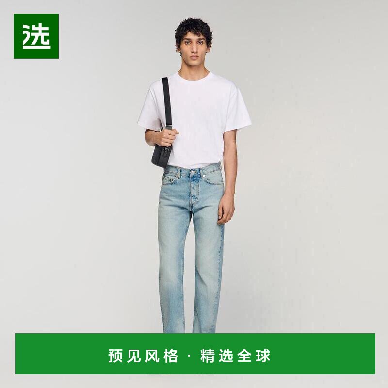 【美国直邮】sandro 男士 牛仔裤图片