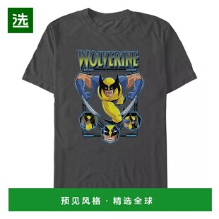 1h可退 【美国直邮】Fifth Sun 男士 WOLVERINE 动画攻击 短袖 T