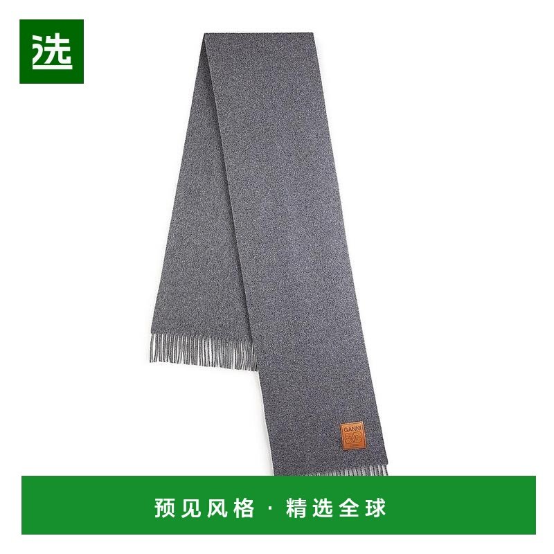 1h可退 【美国直邮】ganni  围巾披肩,服饰配件/皮带/帽子/围巾,围巾/丝巾/披肩,淘宝优惠券,粉丝福利购,淘宝优惠卷