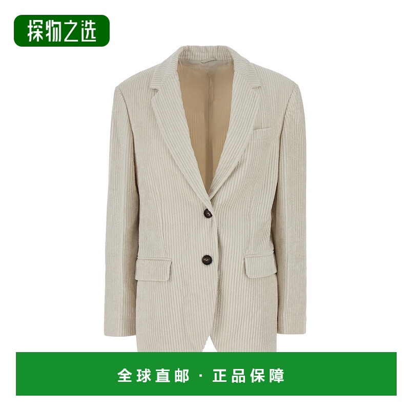 香港直邮Brunello Cucinelli 布内罗·古奇拉利 女士 長袖單排扣