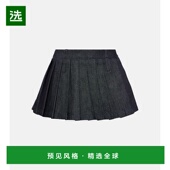 Blake 1h可退 褶裥牛仔迷你半身 Shop 女士 香港直邮The Frankie