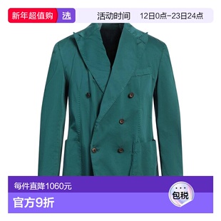 1h可退 香港直邮Corneliani 克莱利亚尼 男士 西装外套 green绿色