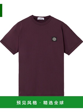 香港直邮Stone Island 石头岛 男士 COMPASS 徽标拼缀T恤 K2S1521