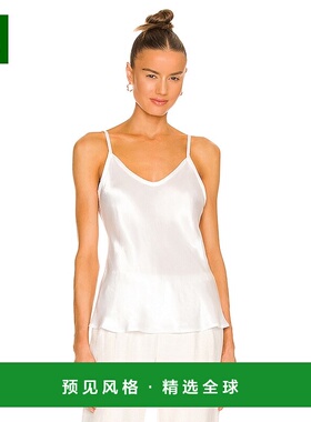 1h可退 香港直邮enza costa 女士 Bias 背心 RS3760 white白色 舒