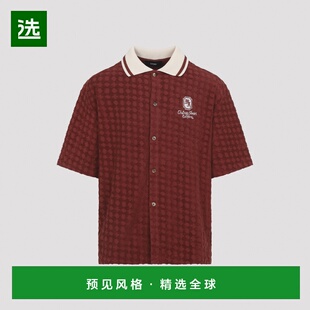 1h可退 香港直邮AMIRI 男士衬衫 AMTOSH1106590 SS2026 红色