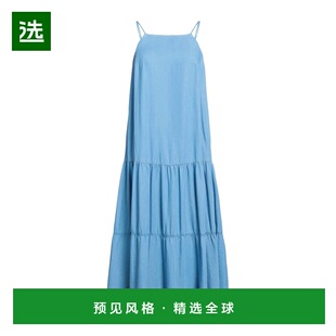 1h可退 香港直邮Mother Of Pearl 女士 中长连衣裙 blue蓝色 舒适