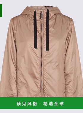 香港直邮MaxMara 麦斯玛拉 女士 GREENH 绗缝浅褐色夹克 25294860