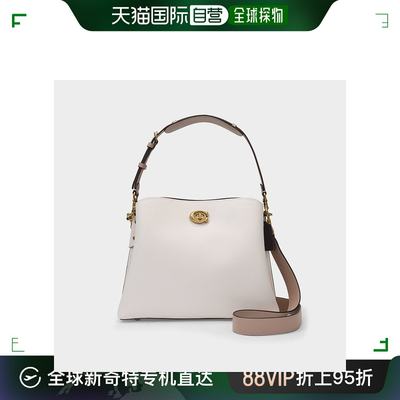 欧洲直邮COACHWillow Bag in Chalk Multileather