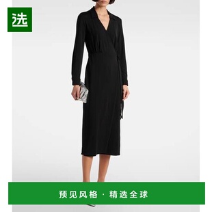 1h可退 香港直邮Velvet 女士 Melat 缠绕式连衣裙 black黑色 舒适
