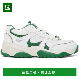 1h可退 香港直邮Axel Arigato 男士 白色 & 绿色 Catfish Lo 运动