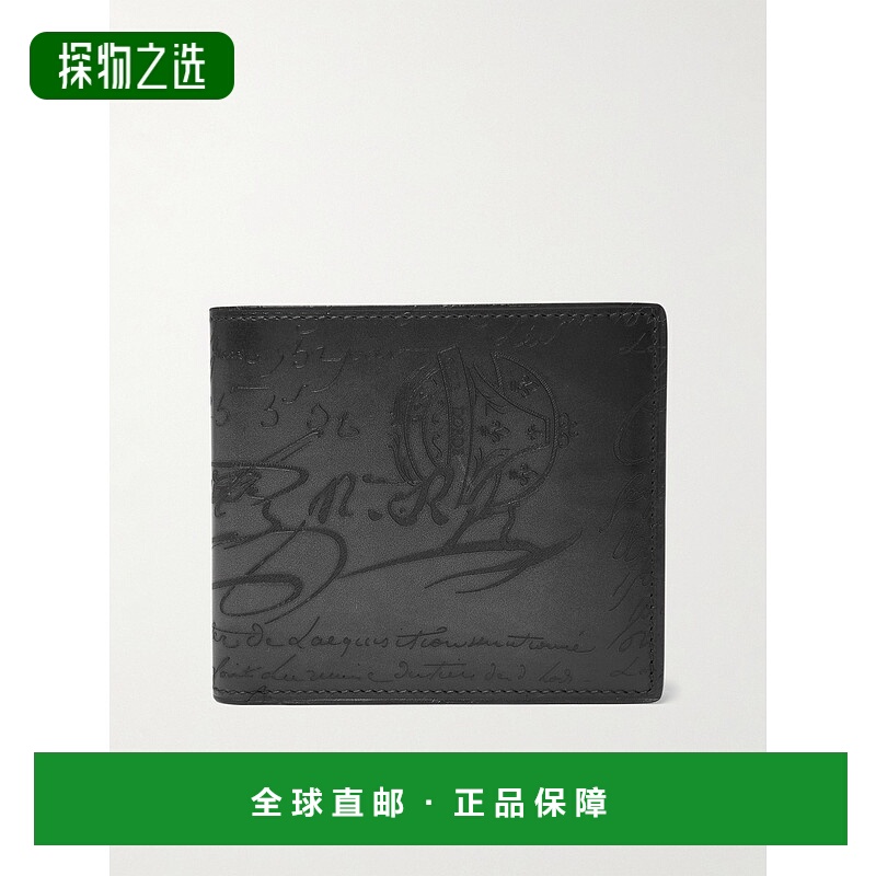 1h可退 香港直邮Berluti 伯尔鲁帝 男士 Scritto 皮革皮夹钱包 N1
