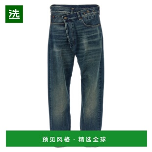 1h可退 香港直邮R13 女士 'Cuffed Crossover' 牛仔裤 R13WD193D3