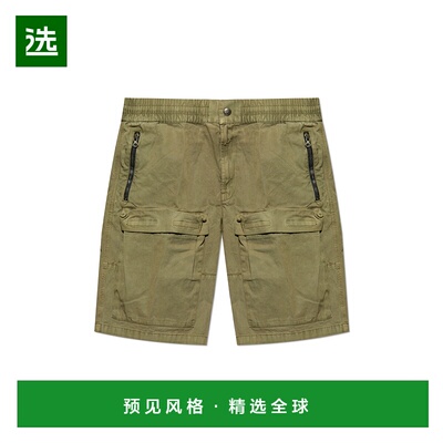 欧洲直邮DIESEL 男士短裤PBEECKSHORTA147620SKAE5AF休闲裤工装