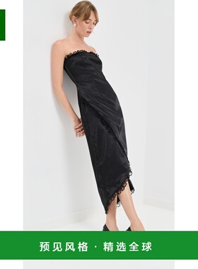 1h可退 香港直邮Kika Vargas 女士 Emilee 连衣裙 black黑色 舒适