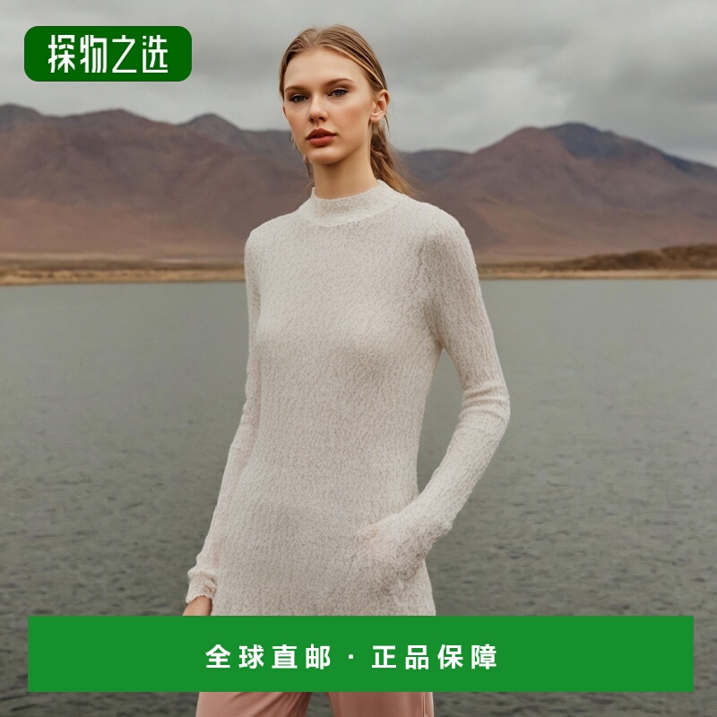 香港直邮Balmain 花边长袖罩衫 YF0AR255JD76