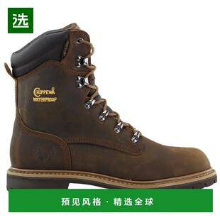 1h可退 【美国直邮】Chippewa Birkhead 8英寸防水软头工作靴 男