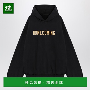 1h可退 香港直邮essentials fear of god 男士 Homecoming 黑色连