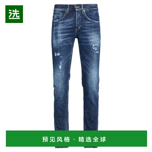 1h可退 香港直邮Dondup 男士 牛仔长裤 blue蓝色 舒适时尚