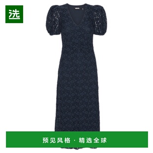 1h可退 香港直邮ROTATE BIRGER CHRISTENSEN 女士 蓬松袖子蕾丝连