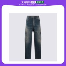 韩国直邮GIVENCHY24SS牛仔直筒裤男BM517E5Blue