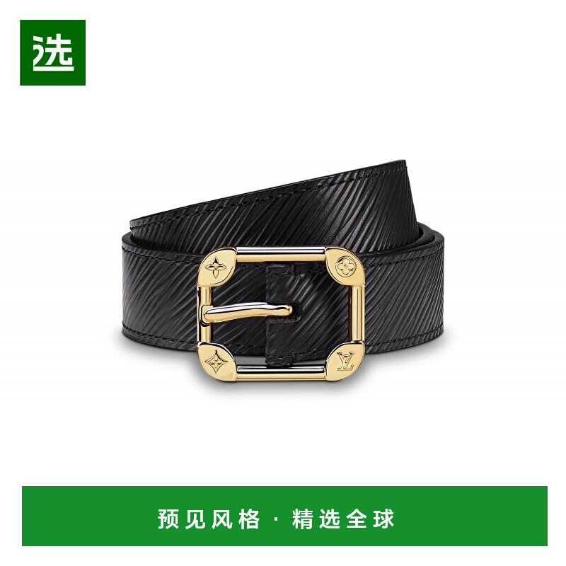 1h可退 欧洲直邮LV/路易威登 Malletier皮带25毫米高级感新款图片