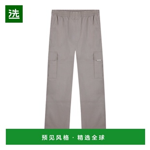 香港直邮Represent 男士休闲裤 MLM5148854 AW2025 灰色 松紧腰工