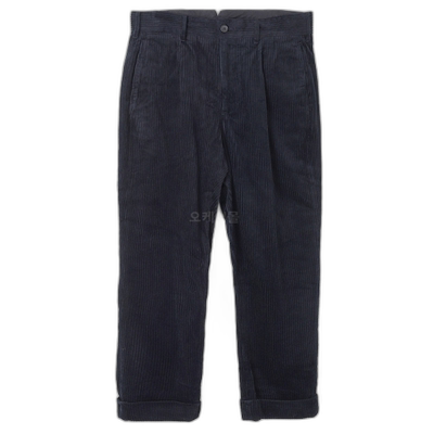 韩国直邮Engineered Garments Andover 裤子 A - Dk 海军蓝棉质灯
