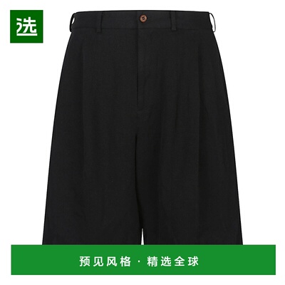 1h可退 香港直邮comme des garcons 川久保玲 男士 斜纹短裤 1OP0