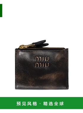 香港直邮Miu Miu 小号纳帕皮革钱包 5ML024AF6P