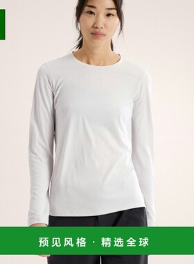 1h可退 欧洲直邮ARC TERYX始祖鸟 TAEMA CREW女士白色长