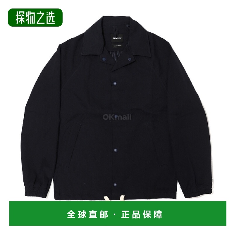 韩国直邮HOWLIN' 训练你的海军蓝泡泡纱夹克